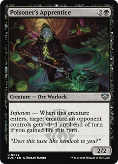 Poisoner's Apprentice (SOS) - Foil
