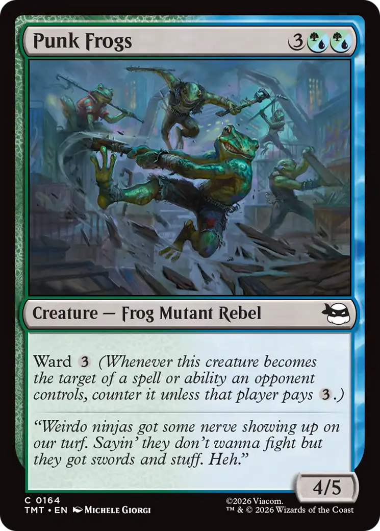 Punk Frogs (TMT) - Foil