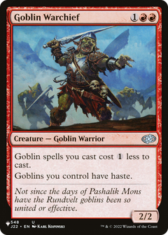 Goblin Warchief (548) (PLST)