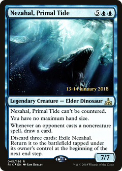 Nezahal, Primal Tide (045) (Prerelease) - Foil