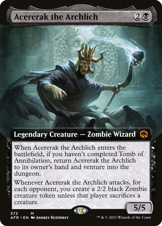 Acererak the Archlich (372) (Extended Art) - Foil