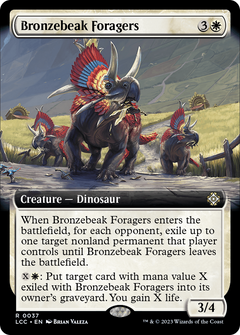 Bronzebeak Foragers (0037) (Extended Art)