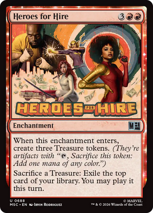 Heroes for Hire (MSC) - Foil