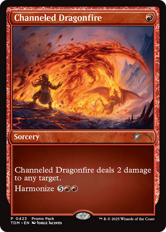 Channeled Dragonfire (0423) (Promo Pack) - Foil