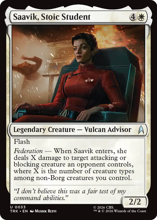 Saavik, Stoic Student (TRK) - Foil
