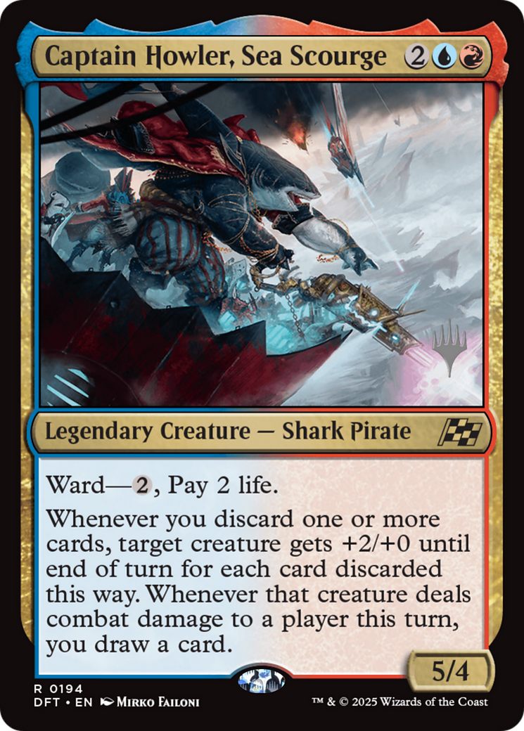 Captain Howler, Sea Scourge (0194) (Promo Pack)