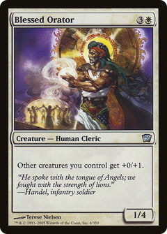 Blessed Orator - Foil