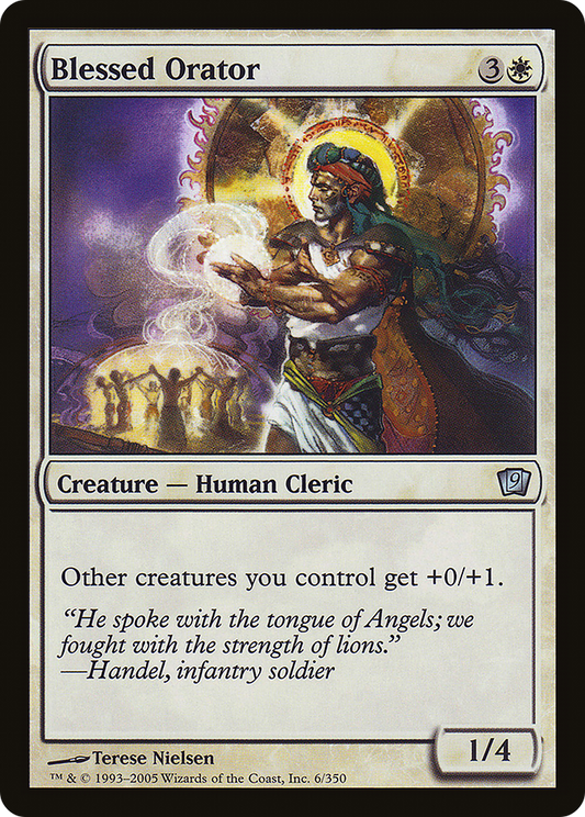 Blessed Orator - Foil