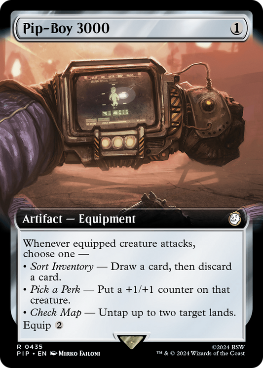 Pip-Boy 3000 (0435) (Extended Art) - Foil