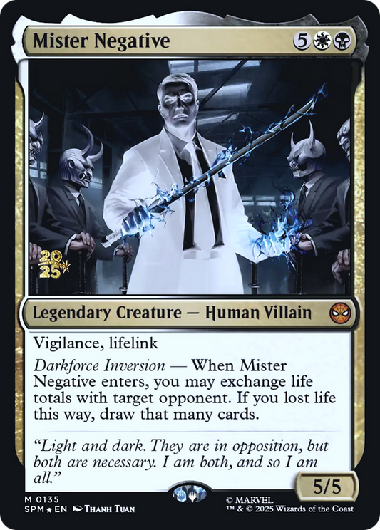 Mister Negative (0135) (Prerelease) - Foil pspm