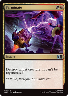Terminate (MSC) - Surge Foil