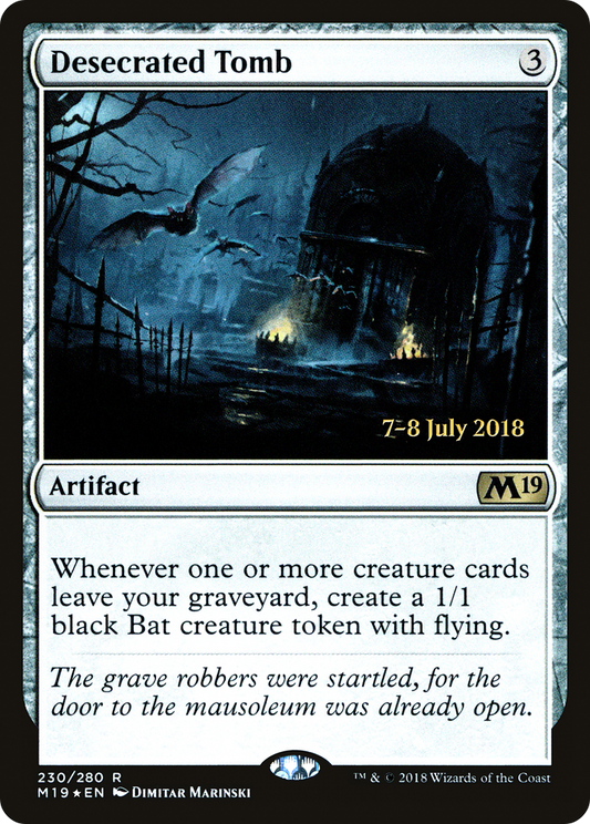 Desecrated Tomb (230) (Prerelease) - Foil