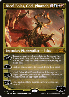 Nicol Bolas, God-Pharaoh - Foil Etched