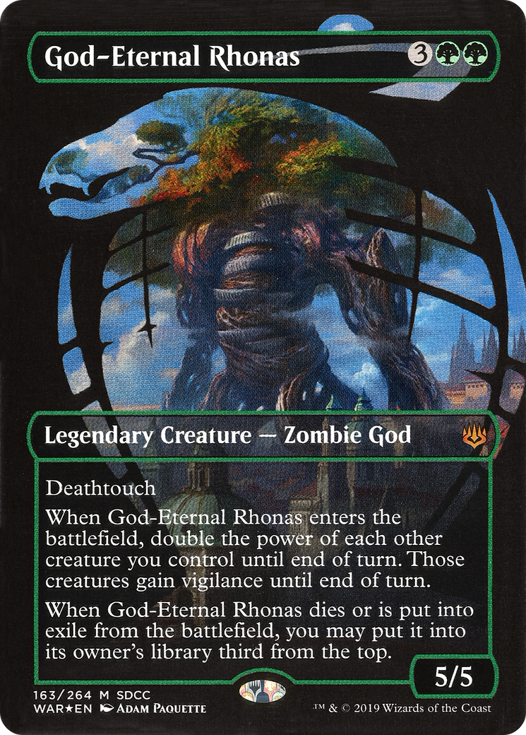 God-Eternal Rhonas (163) (Borderless) (SDCC)
