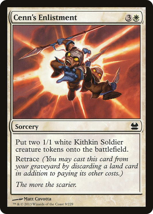 Cenn's Enlistment - Foil
