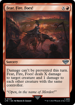 Fear, Fire, Foes! - Foil