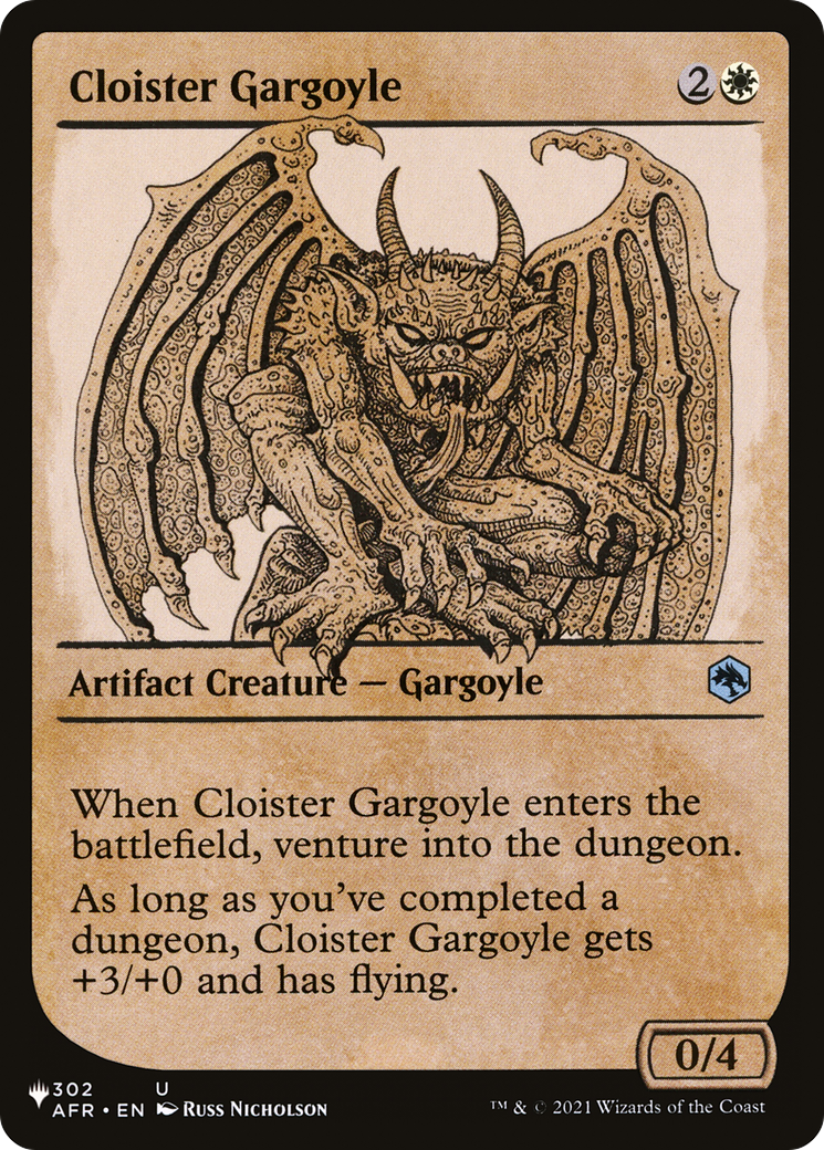 Cloister Gargoyle (302) (Showcase)
