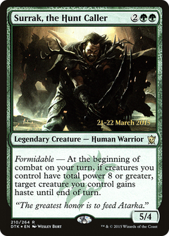 Surrak, the Hunt Caller (210) (Prerelease) - Foil