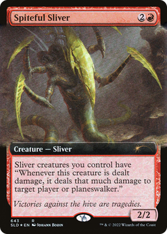 Spiteful Sliver (643) (Extended Art) - Foil