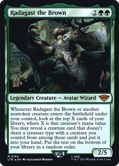 Radagast the Brown (0184) (Prerelease) - Foil