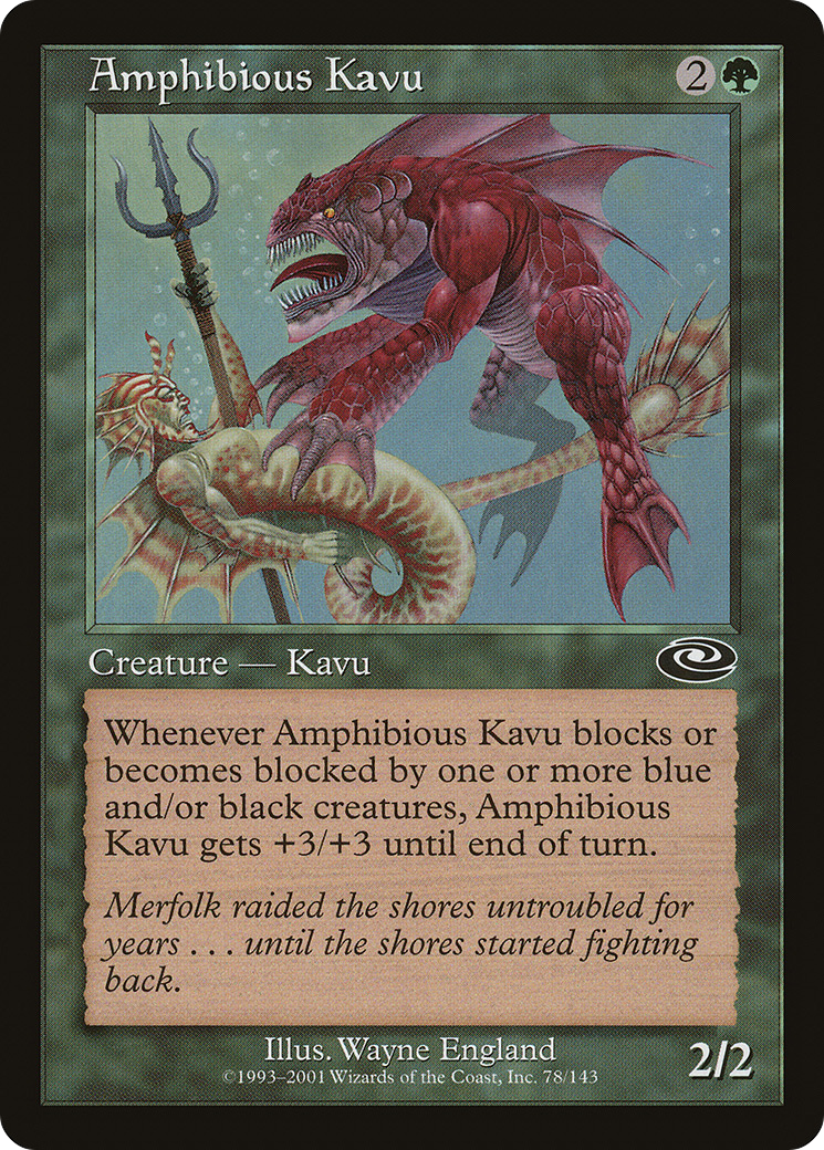 Amphibious Kavu - Foil