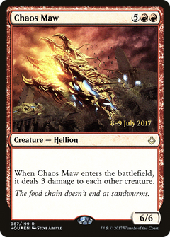 Chaos Maw (087) (Prerelease) - Foil
