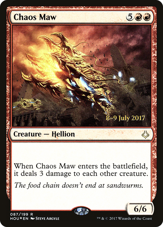 Chaos Maw (087) (Prerelease) - Foil