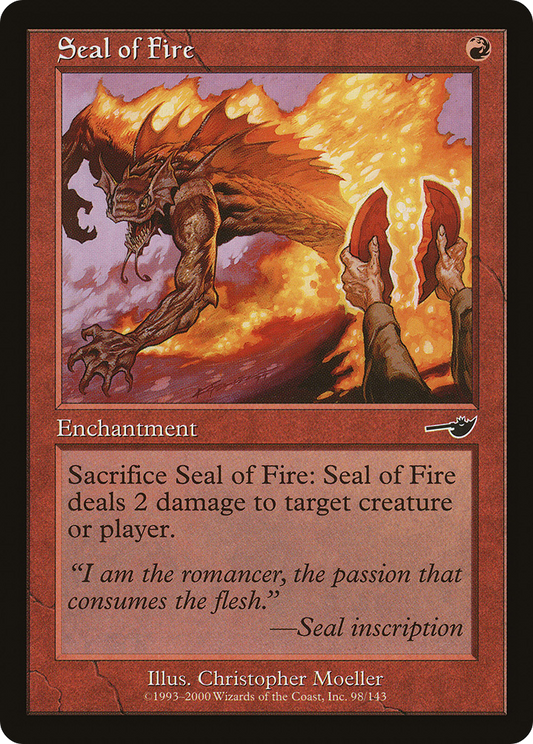 Seal of Fire - Foil