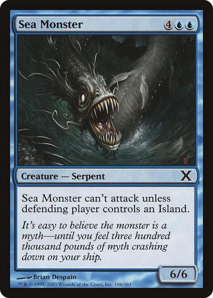Sea Monster - Foil