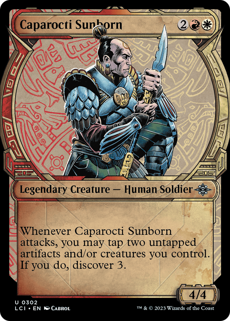 Caparocti Sunborn (0302) (Showcase) - Foil