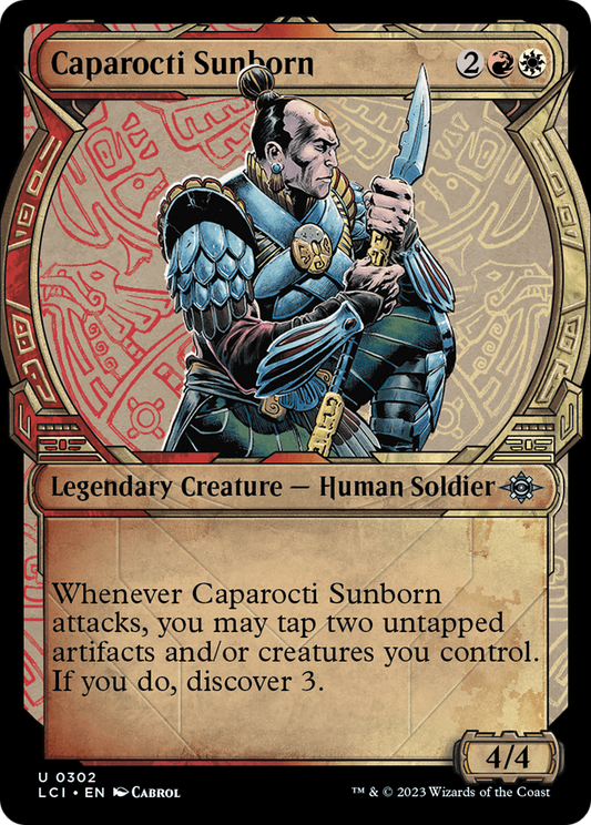 Caparocti Sunborn (0302) (Showcase) - Foil