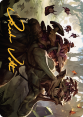 Sprouting Goblin (38/81) Art Card (ADMU) - Gold-Stamped Signature