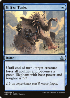 Gift of Tusks - Foil