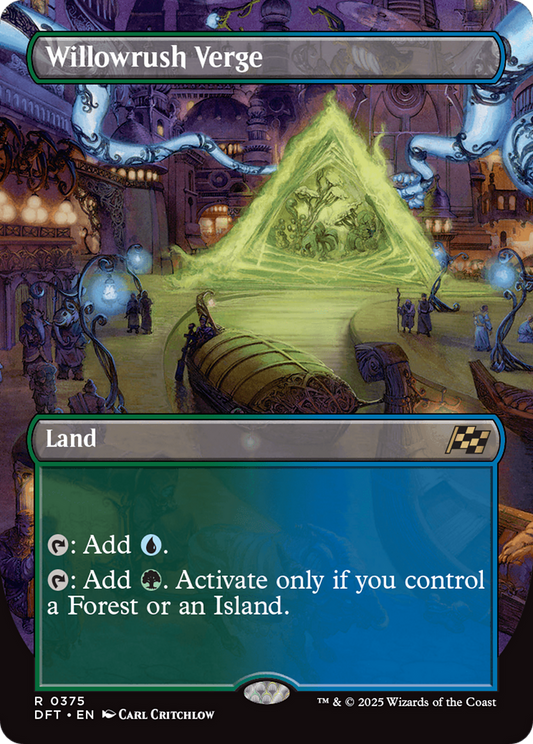 Willowrush Verge (0375) (Borderless) - Foil