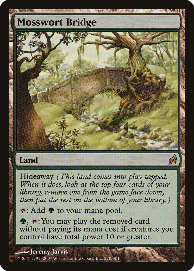 Mosswort Bridge - Foil