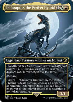 Indoraptor, the Perfect Hybrid (0015) (Borderless) - Foil