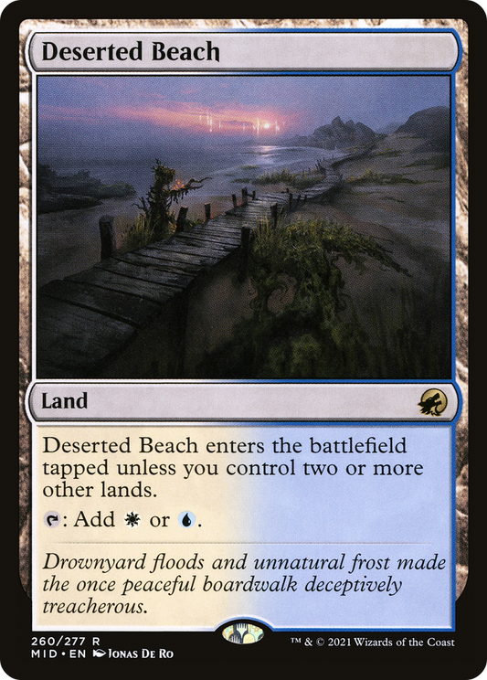 Deserted Beach - Foil