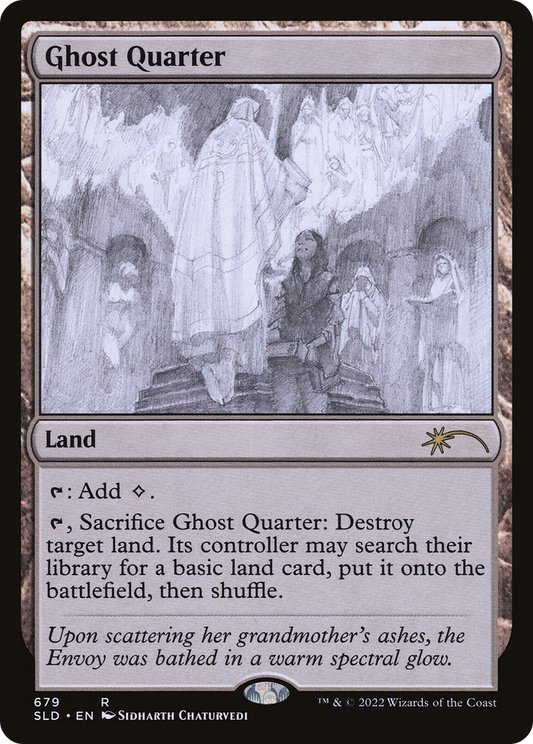 Ghost Quarter (679) (Showcase) - Foil