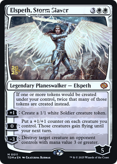 Elspeth, Storm Slayer (0011) (Prerelease) (PTDM) - Foil