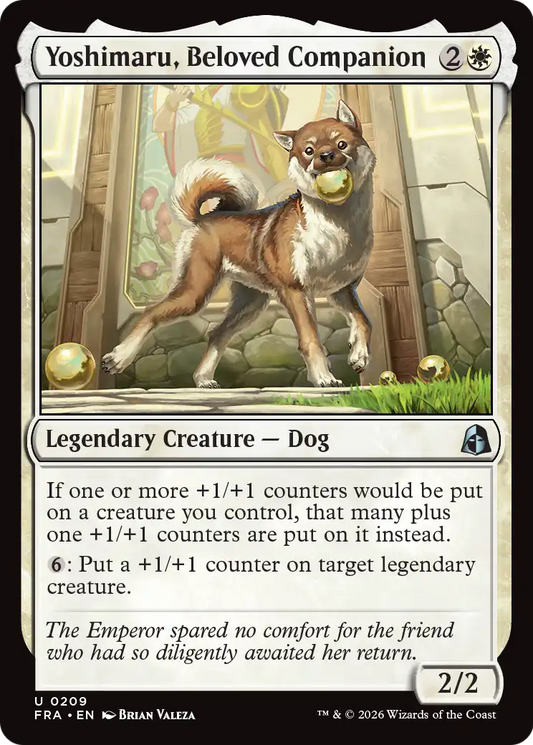 Yoshimaru, Beloved Companion (FRA)