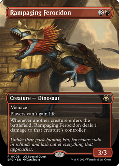 Rampaging Ferocidon (0008) (Borderless) - Foil