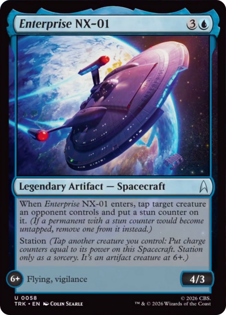 Enterprise NX-01 (TRK) - Foil
