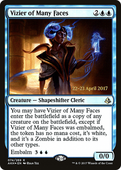 Vizier of Many Faces (074) (Prerelease) - Foil