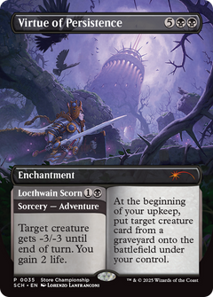 Virtue of Persistence // Locthwain Scorn (0035) (Store Championship)