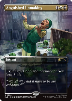 Anguished Unmaking (2298) (Borderless) - Foil sld