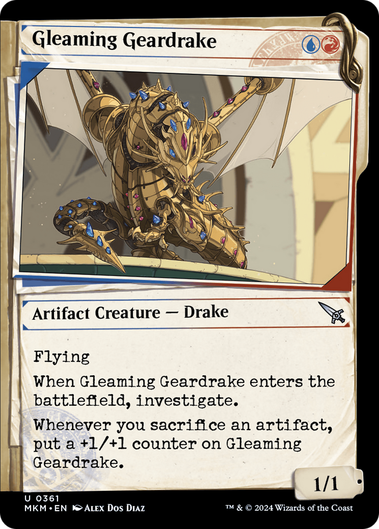 Gleaming Geardrake (0361) (Showcase)