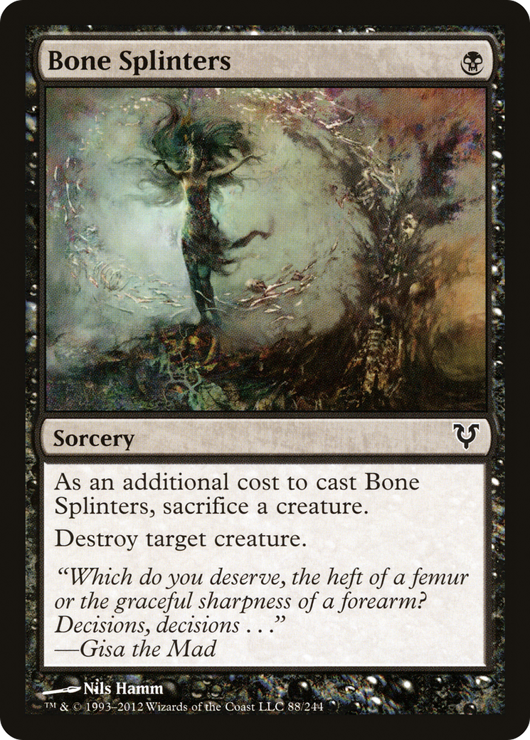 Bone Splinters - Foil