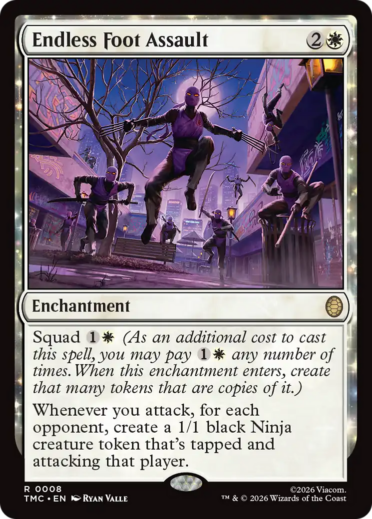 Endless Foot Assault (0008) (TMC) - Surge Foil