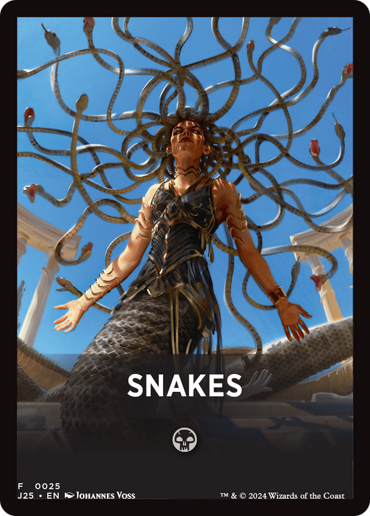 Snakes Theme Card