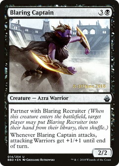 Blaring Captain (014) (Prerelease) - Foil